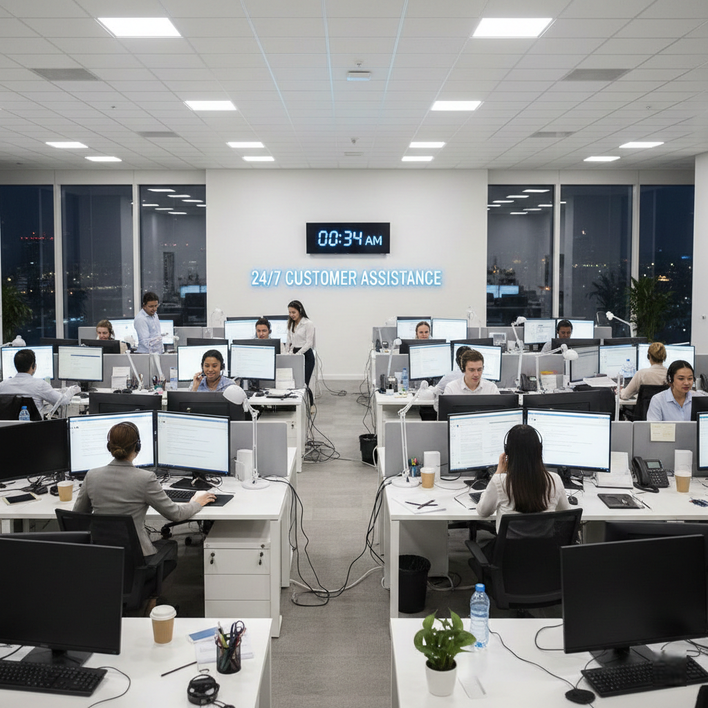 24/7 Customer Assistance